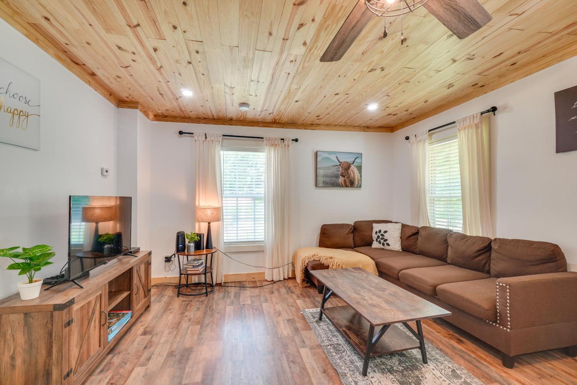 Вилла Creekside Ranch With Porch About 2 Mi To Pkwy Пиджен-Фордж Экстерьер фото